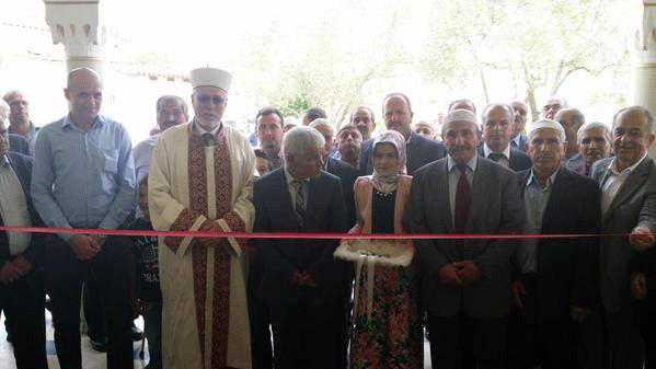 Işıklar Köyü Camii törenle ibadete açıldı